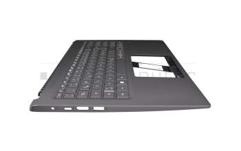 AM3KD000800-SSH3 Original Acer Tastatur inkl. Topcase DE (deutsch) grau/grau mit Backlight