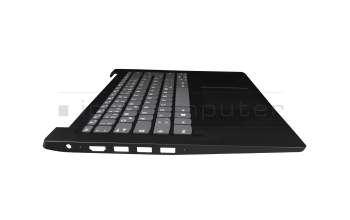 AMICS000 Original Lenovo Tastatur inkl. Topcase DE (deutsch) grau/schwarz
