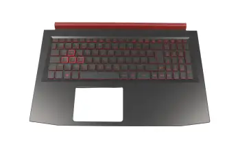 AP290000400 Original Acer Tastatur inkl. Topcase DE (deutsch) schwarz/rot/schwarz mit Backlight (Nvidia 1060)