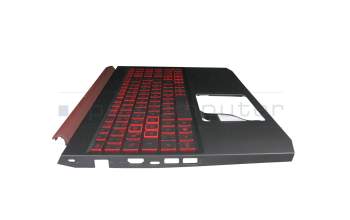 AP2K1000411-HA25 Original Acer Tastatur inkl. Topcase DE (deutsch) schwarz/schwarz/rot mit Backlight