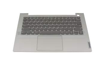 AP2XD000100 Original Lenovo Tastatur inkl. Topcase US (englisch) grau/grau mit Backlight