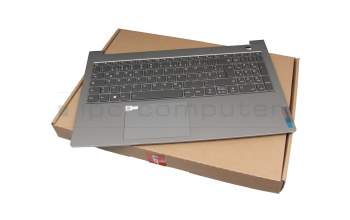 AP2XE000H00 Original Lenovo Tastatur inkl. Topcase DE (deutsch) grau/grau mit Backlight