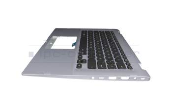 ASM18A26D0JH181 Original Asus Tastatur inkl. Topcase DE (deutsch) schwarz/silber mit Backlight