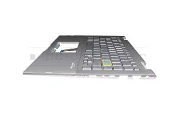 ASM19G56D0J528 Original Asus Tastatur inkl. Topcase DE (deutsch) silber/silber mit Backlight