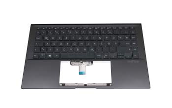 ASM19G56D0J9205 Original Asus Tastatur inkl. Topcase DE (deutsch) schwarz/anthrazit mit Backlight