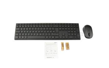 Acer Aspire (C24-1700) Original Tastatur inkl. Topcase DE (deutsch) schwarz/schwarz (Kabellos), inkl. Maus, Batterien