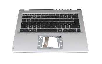 Acer Aspire 3 Spin (A3SP14-31PT) Original Tastatur inkl. Topcase DE (deutsch) schwarz/silber