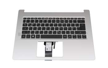 Acer Aspire 5 (A514-53) Original Tastatur inkl. Topcase DE (deutsch) schwarz/silber mit Backlight