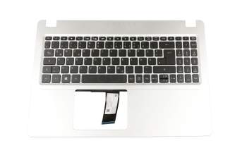 Acer Aspire 5 (A515-52) Original Tastatur inkl. Topcase DE (deutsch) schwarz/silber mit Backlight