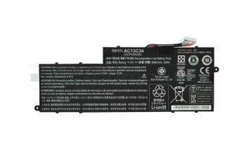 Acer Aspire V5-122P Original Akku 30Wh