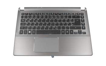 Acer Aspire V5-472G Original Tastatur inkl. Topcase DE (deutsch) schwarz/grau