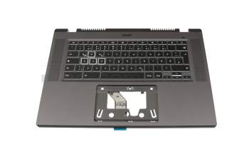 Acer Chromebook 516 GE (CBG516-1H) Original Tastatur inkl. Topcase DE (deutsch) schwarz/weiß/grau mit Backlight