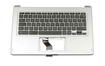 Acer Chromebook R13 (CB5-312T) Original Tastatur inkl. Topcase DE (deutsch) schwarz/silber