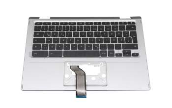 Acer Chromebook Spin 513 (CP513-1H) Original Tastatur inkl. Topcase DE (deutsch) schwarz/silber