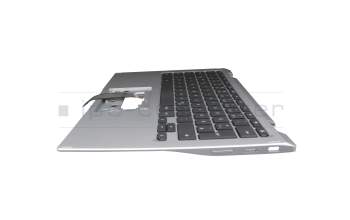 Acer Chromebook Spin 513 (CP513-1H) Original Tastatur inkl. Topcase DE (deutsch) schwarz/silber