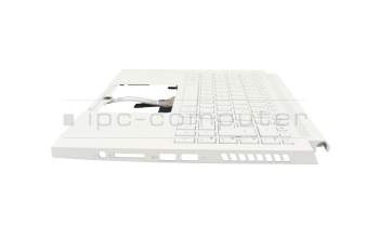 Acer ConceptD 3 (CN314-72) Original Tastatur inkl. Topcase DE (deutsch) weiß/weiß mit Backlight (ohne Stiftfach)