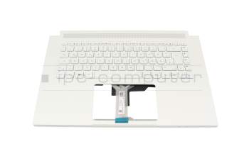 Acer ConceptD 3 Ezel (CC315-73G) Original Tastatur inkl. Topcase DE (deutsch) weiß/weiß mit Backlight