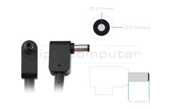 Acer ConceptD 3 Pro (CN314-73P) Original Netzteil 135,0 Watt normale Bauform