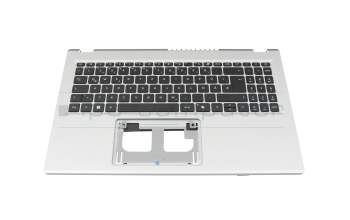 Acer Extensa 15 (EX215-57-TCO) Original Tastatur inkl. Topcase DE (deutsch) schwarz/silber