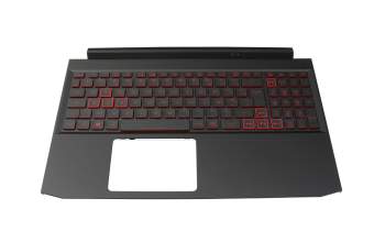 Acer Nitro 5 (AN515-44) Original Tastatur inkl. Topcase FR (französisch) schwarz/schwarz mit Backlight