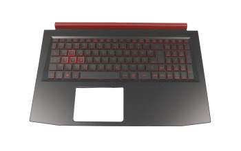 Acer Nitro 5 (AN515-52) Original Tastatur inkl. Topcase DE (deutsch) schwarz/rot/schwarz mit Backlight (Nvidia 1060)