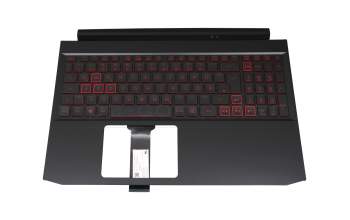Acer Nitro 5 (AN515-55) Original Tastatur inkl. Topcase DE (deutsch) schwarz/rot/schwarz mit Backlight (Geforce1650)