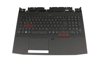 Acer Predator 15 (G9-591) Original Tastatur inkl. Topcase DE (deutsch) schwarz/schwarz mit Backlight
