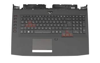 Acer Predator 17 X (GX-791) Original Tastatur inkl. Topcase DE (deutsch) schwarz/schwarz mit Backlight