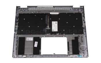 Acer Spin 5 (SP513-54N) Original Tastatur inkl. Topcase DE (deutsch) schwarz/grau mit Backlight