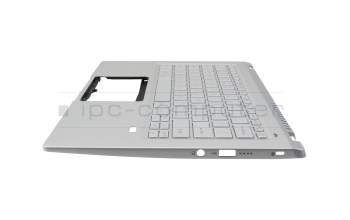 Acer Swift 3 (SF314-43) Original Tastatur inkl. Topcase US (englisch) silber/silber mit Backlight