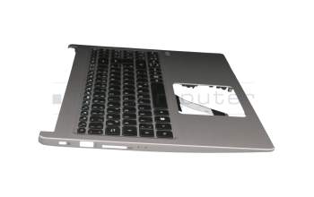 Acer Swift 3 (SF315-52) Original Tastatur inkl. Topcase DE (deutsch) schwarz/silber mit Backlight