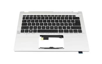 Acer Swift Go (SFG14-71) Original Tastatur inkl. Topcase DE (deutsch) schwarz/silber mit Backlight