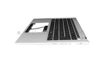 Acer Swift Go 14 (SFG14-73) Original Tastatur inkl. Topcase DE (deutsch) schwarz/silber