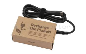 Acer TravelMate B3 Spin 11 (TMB311R-33) Original USB-C Netzteil 65,0 Watt kleine Bauform