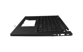 Acer TravelMate P6 (TMP614-73T) Original Tastatur inkl. Topcase CH (schweiz) schwarz/schwarz mit Backlight