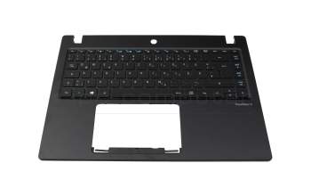 Acer TravelMate X3 (TMX3410-M) Original Tastatur inkl. Topcase DE (deutsch) schwarz/schwarz mit Backlight