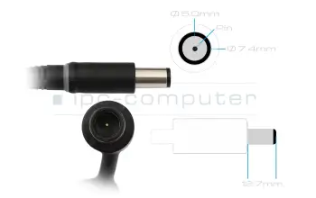 Alienware 17 R3 GaN-Netzteil 240,0 Watt abgerundete Bauform