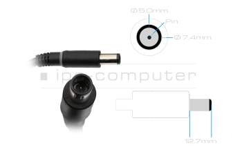 Alienware m15 R3 Netzteil 240,0 Watt flache Bauform