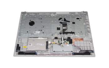 Alternative für 5CB0R20188 Original Lenovo Tastatur inkl. Topcase FR (französisch) grau/silber mit Backlight (Platinum Grey)