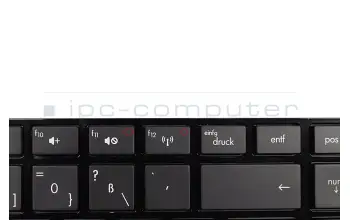 Alternative für 60945-257 Original HP Tastatur DE (deutsch) schwarz