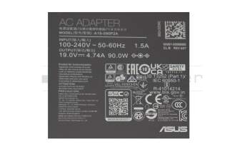 Asus A72JT Original Netzteil 90,0 Watt