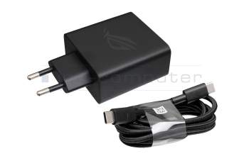 Asus AI2201 Original USB-C Netzteil 65,0 Watt EU Wallplug kleine Bauform inkl. Ladekabel inkl. USB-C zu USB-C Kabel