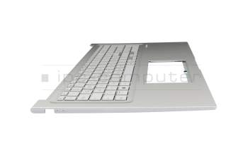 Asus F1704VA Original Tastatur inkl. Topcase DE (deutsch) grau/silber