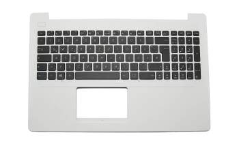 Asus F553MA Original Tastatur inkl. Topcase DE (deutsch) schwarz/weiß