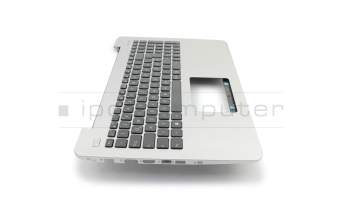 Asus F555UB Original Tastatur inkl. Topcase DE (deutsch) schwarz/silber