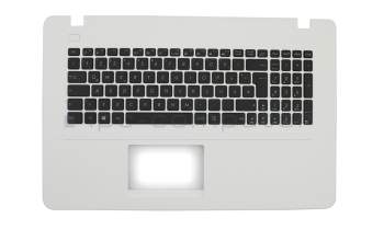 Asus F751LAV Original Tastatur inkl. Topcase DE (deutsch) schwarz/weiß