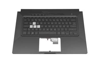 Asus FX516PE Original Tastatur inkl. Topcase DE (deutsch) schwarz/schwarz mit Backlight