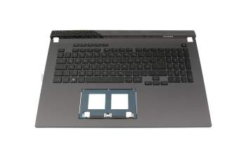 Asus G713PU Original Tastatur inkl. Topcase DE (deutsch) schwarz/grau mit Backlight