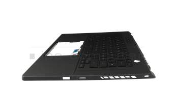 Asus GU603ZE Original Tastatur inkl. Topcase DE (deutsch) schwarz/schwarz mit Backlight