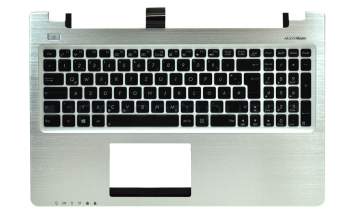 Asus K56CB Original Tastatur inkl. Topcase DE (deutsch) schwarz/silber